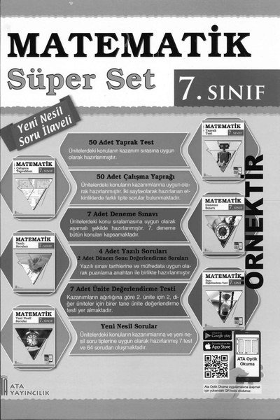 MATEMATİK SÜPER SET Fenomen Fotokopi - YKS - KPSS - ALES