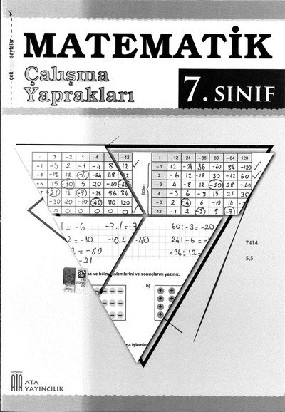 MATEMATİK ÇALIŞMA YAPRAKLARI Fenomen Fotokopi - YKS - KPSS - ALES
