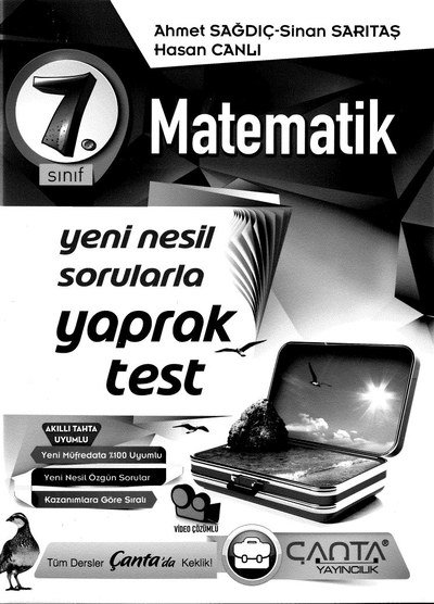 MATEMATİK YENİ NESİL SORULARLA YAPRAK TEST Fenomen Fotokopi - YKS - KPSS - ALES