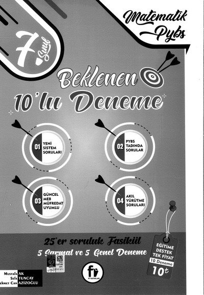 BEKLENENE 10'LU DENEME MATEMATİK PYBS