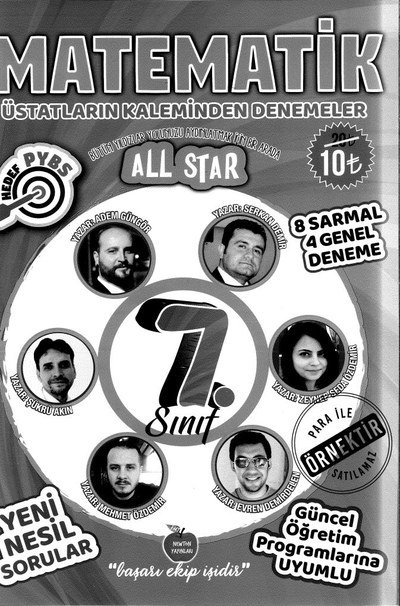 MATEMATİK ÜSTATLARIN KALEMİNDEN DENEMELER Fenomen Fotokopi - YKS - KPSS - ALES