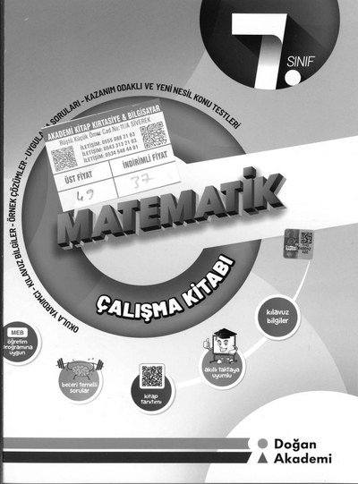MATEMATİK ÇALIŞMA KİTABI Fenomen Fotokopi - YKS - KPSS - ALES