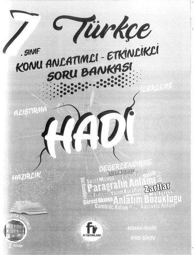 TÜRKÇE KONU ANLATIMLI ETKİNLİKLİ SORU BANKASI