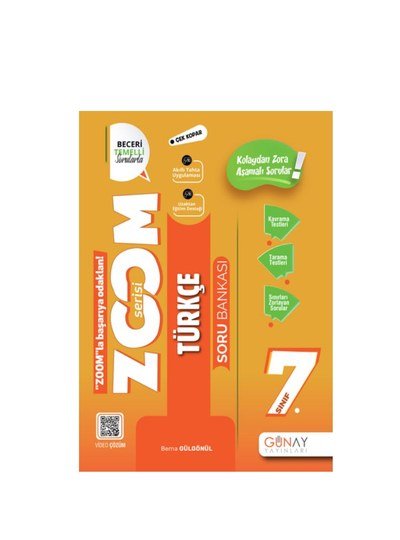 ZOOM SERİSİ TÜRKÇE SORU BANKASI Fenomen Fotokopi - YKS - KPSS - ALES