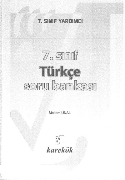 TÜRKÇE SORU BANKASI Fenomen Fotokopi - YKS - KPSS - ALES