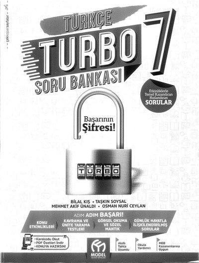 TÜRKÇE TURBO SORU BANKASI Fenomen Fotokopi - YKS - KPSS - ALES