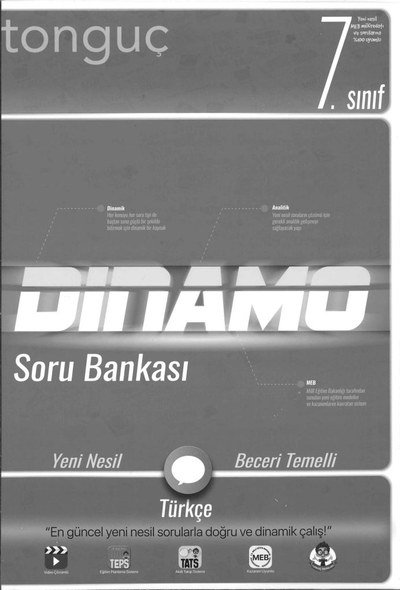 DİNAMO SORU BANKASI TÜRKÇE Fenomen Fotokopi - YKS - KPSS - ALES