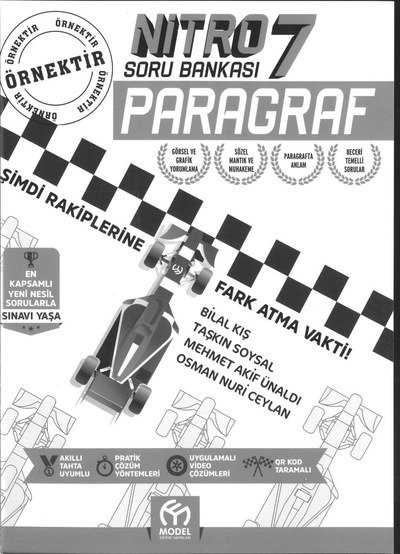 NİTRO SORU BANKASI PARAGRAF Fenomen Fotokopi - YKS - KPSS - ALES
