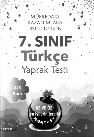 TÜRKÇE YAPRAK TESTİ 345 SORU Fenomen Fotokopi - YKS - KPSS - ALES