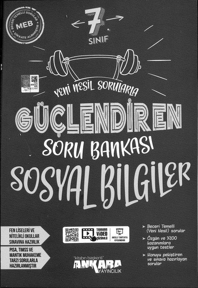 GÜÇLENDİREN SORU BANKASSI SOSYAL BİLGİLER Fenomen Fotokopi - YKS - KPSS - ALES