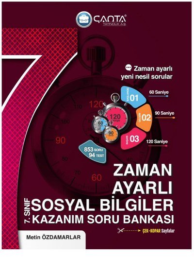 ZAMAN AYARLI SOSYAL BİLGİLER SORU BANKASI Fenomen Fotokopi - YKS - KPSS - ALES