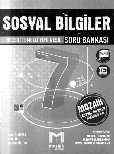 SOSYAL BİLGİLER BECERİ TEMELLİ SORU BANKASI Fenomen Fotokopi - YKS - KPSS - ALES