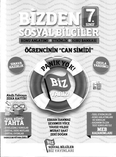 BİZDEN SOSYAL BİLGİLER KONU ANLATIMI Fenomen Fotokopi - YKS - KPSS - ALES