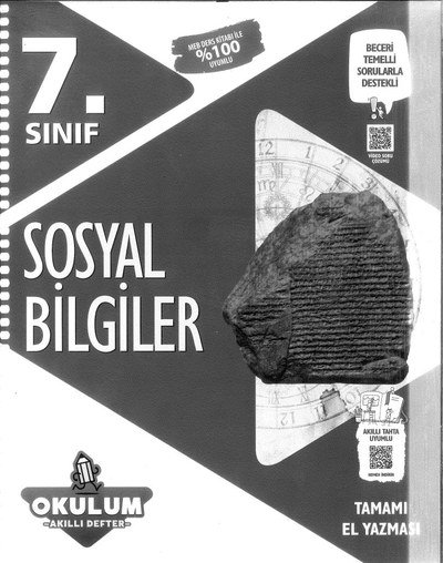 SOSYAL BİLGİLER OKULUM AKILLI DEFTER