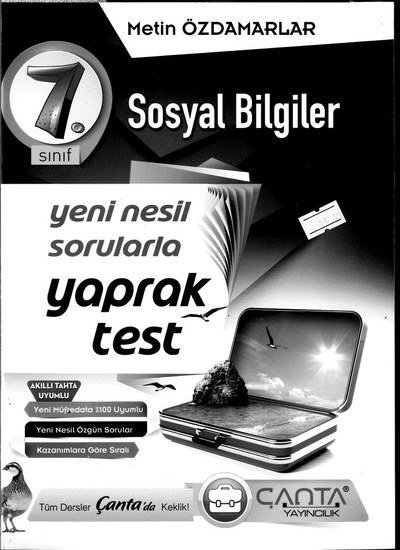 SOSYAL BİLGİLER YENİ NESİL SORULARLA YAPRAK TEST Fenomen Fotokopi - YKS - KPSS - ALES