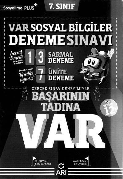 VAR SOSYAL BİLGİLER BAŞARININ TADINA VAR