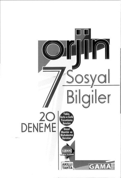 ORJİN SOSYAL BİLGİLER 20 DENEME Fenomen Fotokopi - YKS - KPSS - ALES