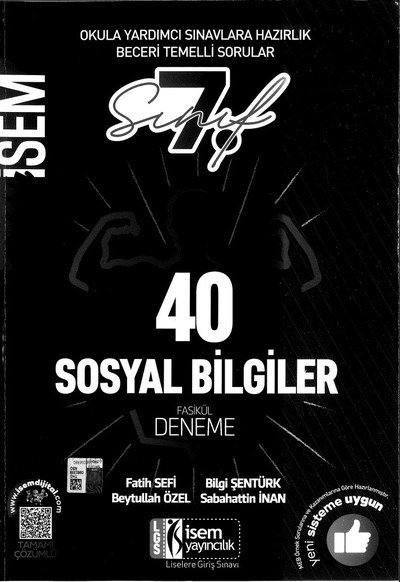 40 SOSYAL BİLGİLER FASİKÜL DENEME Fenomen Fotokopi - YKS - KPSS - ALES