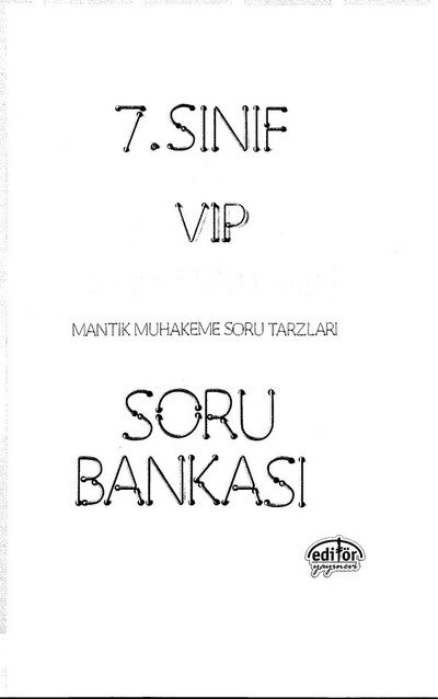VIP SORU BANKASI FEN BİLİMLERİ Fenomen Fotokopi - YKS - KPSS - ALES