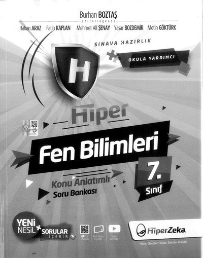 HİPER FEN BİLİMLERİ KONU ANLATIMLI SORU BANKASI Fenomen Fotokopi - YKS - KPSS - ALES