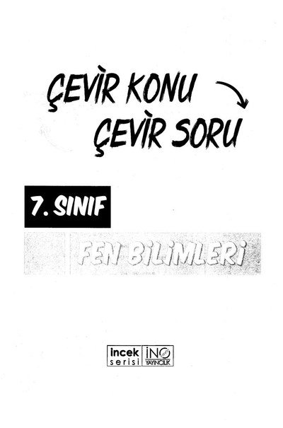 ÇEVİR KONU ÇEVİR SORU FEN BİLİMLERİ Fenomen Fotokopi - YKS - KPSS - ALES