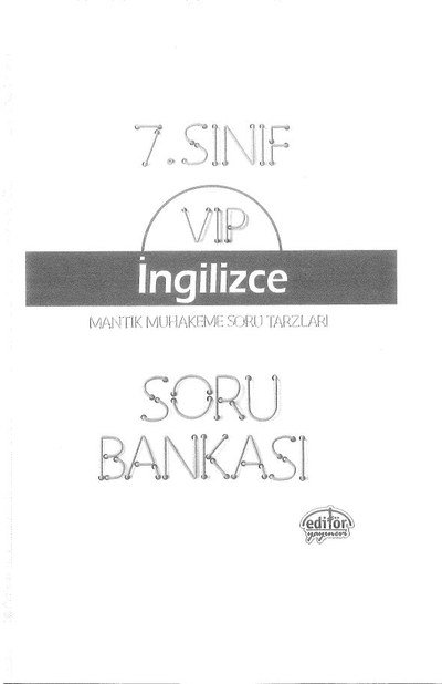 VIP İNGİLİZCE SORU BANKASI Fenomen Fotokopi - YKS - KPSS - ALES