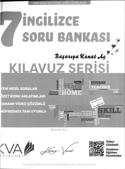 İNGİLİZCE SORU BANKASI KILAVUZ SERİSİ Fenomen Fotokopi - YKS - KPSS - ALES