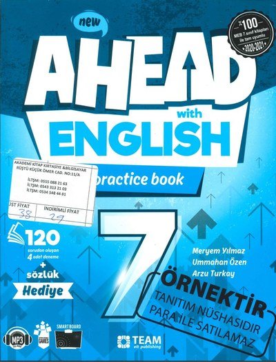 AHEAD WITH ENGLISH PRACTICE BOOK Fenomen Fotokopi - YKS - KPSS - ALES