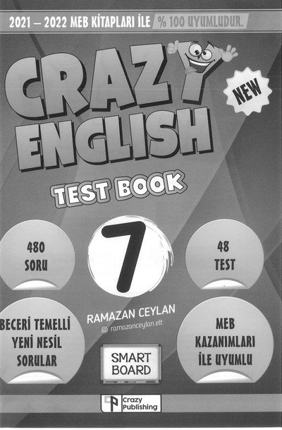 CRAZY ENGLISH TEST BOOK