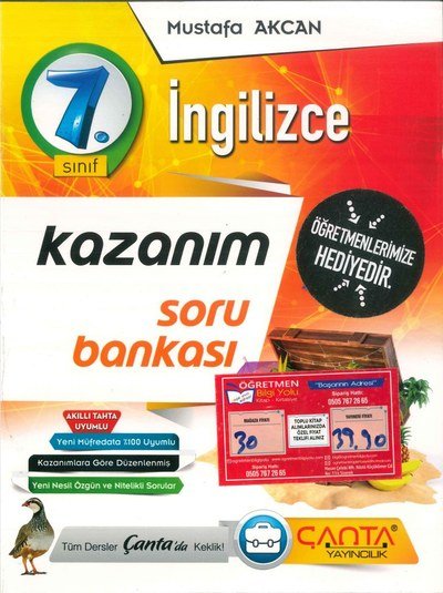 İNGİLİZCE KAZANIM SORU BANKASI Fenomen Fotokopi - YKS - KPSS - ALES