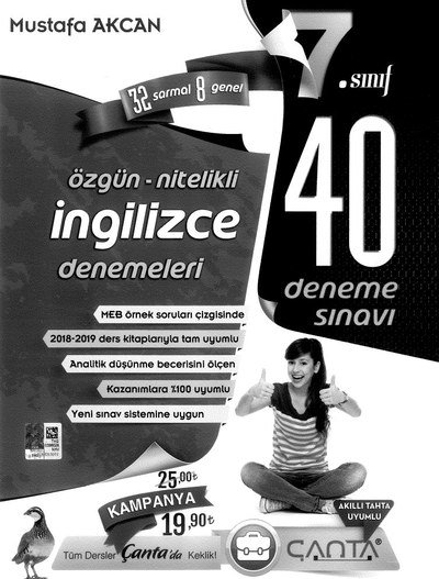 ÖZGÜN NİTELİKLİ İNGİLİZCE DENEMELERİ Fenomen Fotokopi - YKS - KPSS - ALES