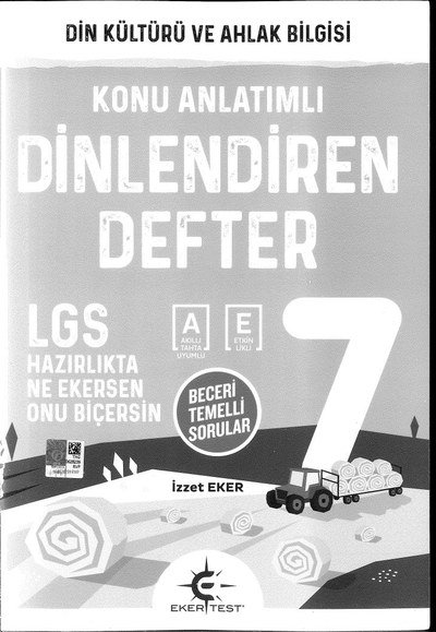 KONU ANLATIMLI DİN KÜLTÜRÜ VE AHLAK BİLGİSİ Fenomen Fotokopi - YKS - KPSS - ALES