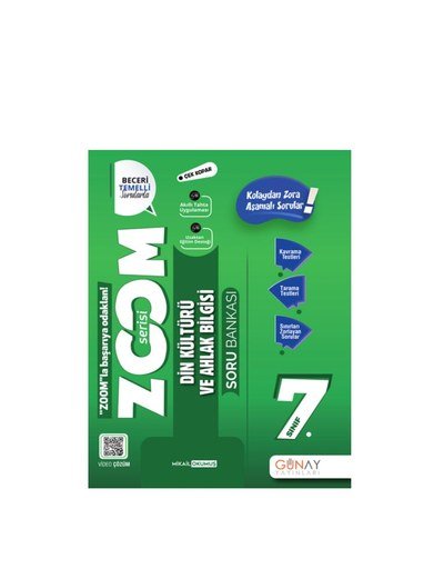 ZOOM SERİSİ DİN KÜLTÜRÜ VE AHLAK BİLGİSİ SORU BANKASI