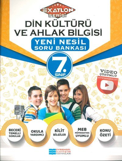 DİN KÜLTÜRÜ VE AHLAK BİLGİSİ YENİ NESİL SORU BANKASI Fenomen Fotokopi - YKS - KPSS - ALES