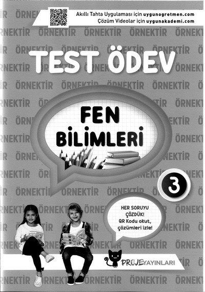 FEN BİLİMLERİ TEST ÖDEV Fenomen Fotokopi - YKS - KPSS - ALES