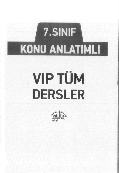 KONU ANLATIMLI VIP TÜM DERSLER Fenomen Fotokopi - YKS - KPSS - ALES