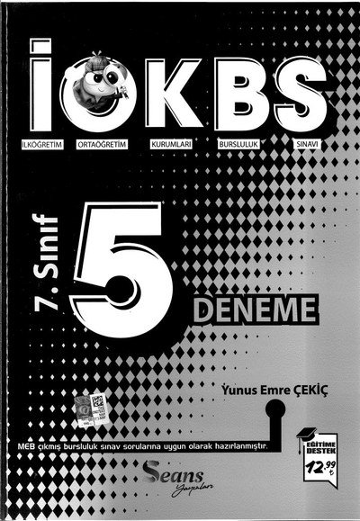 İOKBS 5 DENEME Fenomen Fotokopi - YKS - KPSS - ALES
