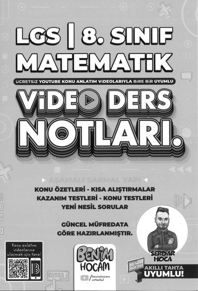 MATEMATİK VİDEO DERS NOTLARI Fenomen Fotokopi - YKS - KPSS - ALES