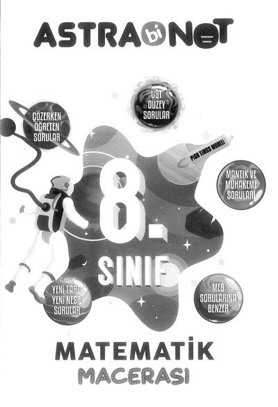 MATEMATİK MACERASI ASTRABİNOT Fenomen Fotokopi - YKS - KPSS - ALES