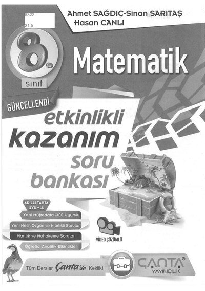 MATEMATİK ETKİNLİKLİ KAZANIM SORU BANKASI Fenomen Fotokopi - YKS - KPSS - ALES