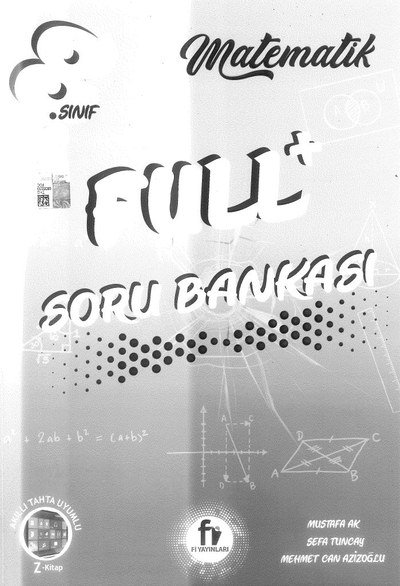 MATEMATİK FULL+ SORU BANKASI Fenomen Fotokopi - YKS - KPSS - ALES
