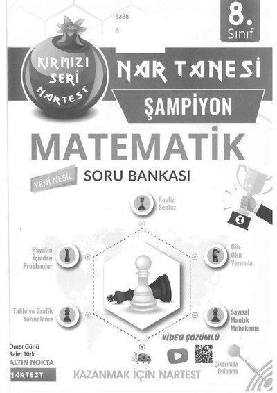 ŞAMPİYON MATEMATİK SORU BANKASI Fenomen Fotokopi - YKS - KPSS - ALES