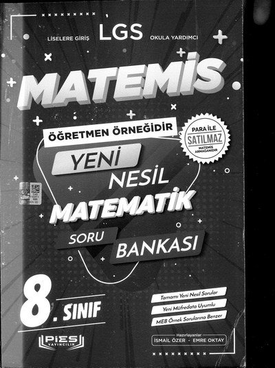 LGS MATEMİS YENİ NESİL MATEMATİK SORU BANKASI Fenomen Fotokopi - YKS - KPSS - ALES