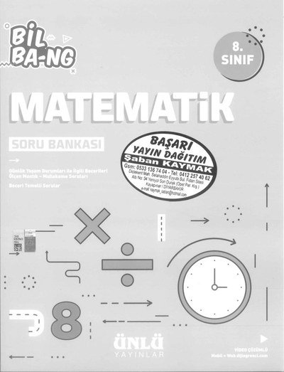 MATEMATİK BİL BA-NG SORU BANKASI Fenomen Fotokopi - YKS - KPSS - ALES