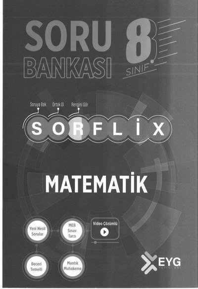 SORU BANKASI SORFLİX MATEMATİK Fenomen Fotokopi - YKS - KPSS - ALES