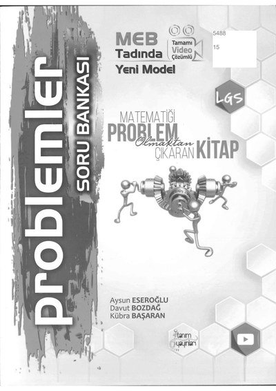 PROBLEMLER SORU BANKASI MATEMATİK Fenomen Fotokopi - YKS - KPSS - ALES