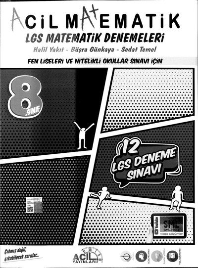 ACİL MATEMATİK LGS MATEMATİK DENEMELERİ
