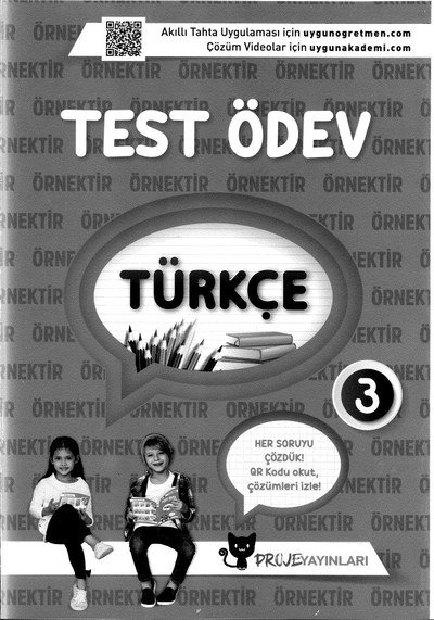 TÜRKÇE TEST ÖDEV Fenomen Fotokopi - YKS - KPSS - ALES