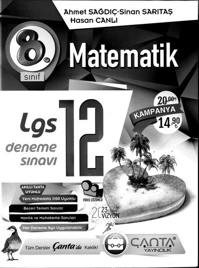 MATEMATİK LGS DENEME SINAVI 12