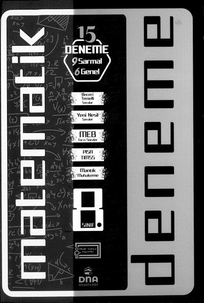 MATEMATİK 15 DENEME Fenomen Fotokopi - YKS - KPSS - ALES